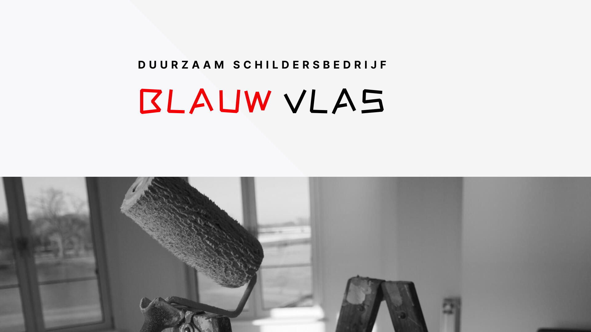 Blauw Vlas Homepage van de nieuwe website van Blauw Vlas